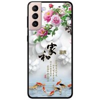 Ốp lưng dành cho Samsung Galaxy S22 - S22 Plus - S22 Ultra - mẫu Chim Ca Hoa Trăng - Lựa Chọn Samsung S22 Plus