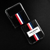 Ốp lưng dành cho Samsung Galaxy Z Fold 3 , Z Flip 3 trong suốt Thom Browne, hai mảnh hiệu Likgus - Hàng chính hãng - samsung Z Flip 3