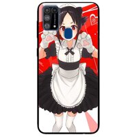Ốp lưng dành cho Samsung Galaxy M31 mẫu Cô Gái Mèo
