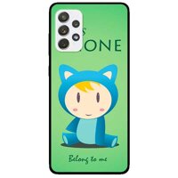 Ốp lưng dành cho Samsung Galaxy A52 5G mẫu Mèo Xanh