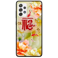 Ốp lưng dành cho Samsung Galaxy A72 5G mẫu Cá và Mẫu Đơn