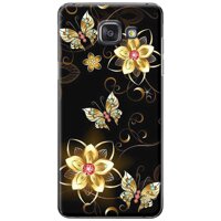 Ốp lưng  dành cho Samsung Galaxy A3 2016 mẫu Hoa bướm vàng