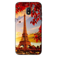 Ôp Lưng Dành Cho Samsung Galaxy J4 2018 - Mẫu Thap Eiffel Mua Thu