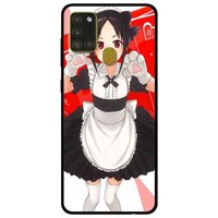 Ốp lưng dành cho Samsung Galaxy A21s mẫu Cô Gái Mèo