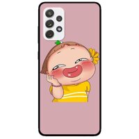 Ốp lưng dành cho Samsung Galaxy A32 mẫu Quỳnh Áo Vàng