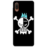 Ốp lưng dành cho Samsung Galaxy A02 mẫu Đầu Lâu Tóc Xanh