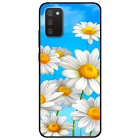 Ốp lưng dành cho Samsung Galaxy A02s mẫu Hoa Trắng Trời Xanh