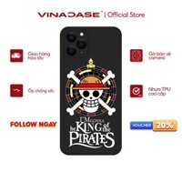 Ốp lưng dành cho Vina Case Iphone 6G7XR1112 Pro13....dẻo cạnh vuông bảo vệ camera hình Hải TặcHàng Chính Hãng - Iphone 7 Plus8 Plus - Đen