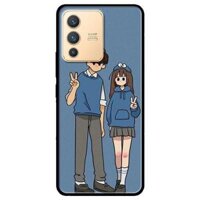 Ốp lưng dành cho Vivo V23 5G  S12 - Vivo Y15s  Y15A - Cặp Đôi Say Hi - Lựa Chọn Vivo V23 5G  S12