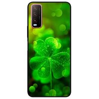 Ốp lưng dành cho Vivo Y20 - Y20s - Y12s mẫu Cỏ 3 Lá May Mắn