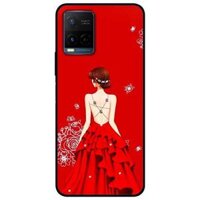 Ốp lưng dành cho Vivo Y21 - Vivo Y21s mẫu Cô Gai Hai Dây Đâm Đo