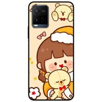 Ốp lưng dành cho Vivo Y21 - Vivo Y21s mẫu Gấu Cute