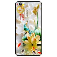 Ốp lưng dành cho Vivo Y55 - Y55s mẫu Chim Hoa TRắng