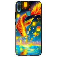 Ốp lưng dành cho Vsmart Joy 1 mẫu Cá Chép Vàng