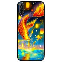 Ốp lưng dành cho Vsmart Joy 3 mẫu Cá Chép Vàng