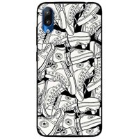 Ốp lưng dành cho Vsmart Star mẫu Hoạ Tiết Giày Trắng Đen