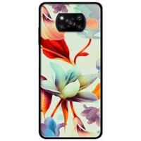 Ốp lưng dành cho Xiaomi Poco X3 mẫu Hoa Loa Kèn Nhiều Màu