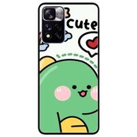 Ốp lưng dành cho Xiaomi Redmi Note 11 Pro 5G  Bản Nội Địa  mẫu Khủng Long Cute Tim