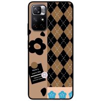 Ốp lưng dành cho Xiaomi Redmi Note 11 5G - Redmi Note 11T - Redmi Note 11S mẫu Hoa Nền Sọc
