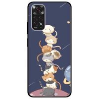 Ốp lưng dành cho Xiaomi Redmi Note 11 4G - Redmi Note 11 5G  Redmi Note 11T 5G  Redmi Note 11S 5G  - Mèo Xếp Chồng - Lựa Chọn Xiaomi Redmi Note 11 4G