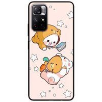 Ốp lưng dành cho Xiaomi Redmi Note 11 5G - Redmi Note 11T - Redmi Note 11S mẫu Cặp Đôi Gấu