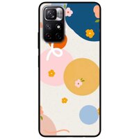 Ốp lưng dành cho Xiaomi Redmi Note 11 5G - Redmi Note 11T - Redmi Note 11S mẫu Hoa Vòng Tròn
