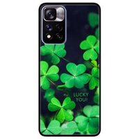 Ốp lưng dành cho Xiaomi Redmi Note 11 Pro 5G  Bản Nội Địa  mẫu Cỏ Ba Lá 4