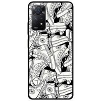 Ốp lưng dành cho Xiaomi Redmi Note 11 Pro 5G - Hoạ Tiết Giày Trắng Đen
