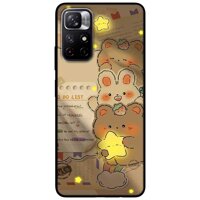 Ốp lưng dành cho Xiaomi Redmi Note 11 5G - Redmi Note 11T - Redmi Note 11S mẫu Gấu Sao