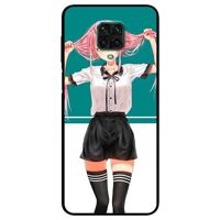 Ốp lưng dành cho Xiaomi Xiaomi Redmi 9s - 9 Pro - 9 Promax mẫu Cô Gái Anime Tóc Hồng