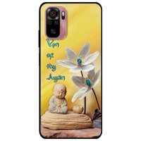 Ốp lưng dành cho Xiaomi Xiaomi Redmi Note 10 - Redmi Note 10 Pro - mẫu Vạn Duyên Hoa Trắng - Redmi Note 10