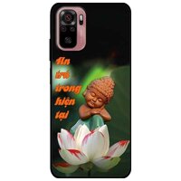 Ốp lưng dành cho Xiaomi Xiaomi Redmi Note 10 - Redmi Note 10 Pro - mẫu An Trú Sen Trắng - Redmi Note 10