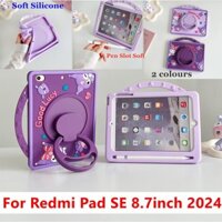 Ốp Lưng Dây Kuromi Dễ Thương Cho Trẻ Em Redmi Pad SE 8.7inch 2024 Xiaomi Tablet mini SE 4G Wifi 8.7 "Ốp Lưng