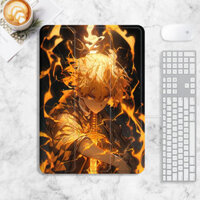 Ốp lưng Demon Slayer iPad gen10 pro11 2022 pro12,9 pro13 2024 Ốp lưng iPad air4 / 5 / 6 10.2 gen7 / 8 / 9 Agatsuma Zenitsu ốp lưng iPad mini4 / 5 / 6