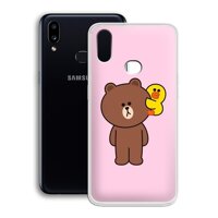 Ốp lưng dẻo cho điện thoại Samsung Galaxy A10S - 01229 7860 BROWN19 - Hàng Chính Hãng