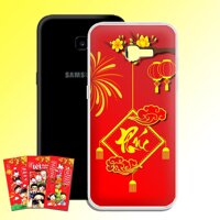 Ốp lưng dẻo cho điện thoại Samsung Galaxy A3 2017 - A320 - 01020 7972 PHUC04 - Tặng bao lì xì Cung Chúc Tân Xuân - Hàng Chính Hãng