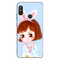 Ốp lưng dẻo cho điện thoại Xiaomi Mi A2 Lite - Baby Girl 03