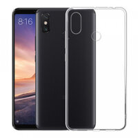 Ốp lưng dẻo cho Xiaomi Mi Max 3 hiệu Ultra Thin mỏng 0.6mm chống trầy - Hàng chính hãng  - Clear