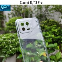 Ốp Lưng Dẻo Gor Cho Xiaomi 13 Xiaomi 13 Pro Trong Suốt, Có Gờ Bảo Vệ Camera - Hàng nhập khẩu - Xiaomi 13