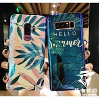 Ốp lưng dẻo Hello Summer Cho Dòng Samsung Galaxy S9 Plus - XANH LA