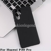 Ốp Lưng Dẻo Siêu Mỏng Đen Cho Huawei P30 Pro