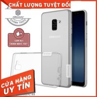 Ốp lưng dẻo silicon Samsung Galaxy A8 Plus 2018 chính hãng Nillkin chống trầy hạn chế ố vàng mỏng 0.6 mm