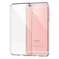Ốp lưng dẻo Silicon trong suốt cho iPhone 6  iPhone 6s hiệu Ultra thin mỏng 0.6mm - Hàng nhập khẩu - Trong suốt