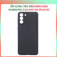 Ốp lưng Dẻo TPU Dành cho Samsung Galaxy S21 Plus 5G- Hàng Chính Hãng - Dẻo Đen