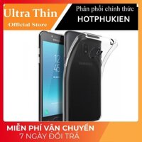 Ốp lưng dẻo Ultra Thin dành cho Samsung Galaxy J2 Pro-Hàng chính hãng(mỏng 0.6mm, Trong suốt)