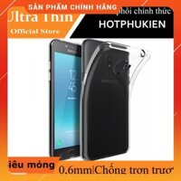 Ốp lưng dẻo Ultra Thin dành cho Samsung Galaxy J2 Pro-Hàng chính hãng(mỏng 0.6mm, Trong suốt)