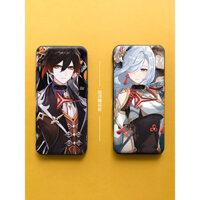 Ốp lưng điện thoại chơi game Lenovo Legion Pro, Genshin Impact Raiden Shogun Legion 2 Pro, vỏ bảo vệ Hu Tao Keqing Legion Y90 Wanderer, silicone mềm mờ chống sốc