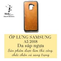 Ốp Lưng Điện Thoại Da Cho Samsung A5 2018