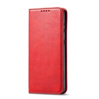 Ốp lưng điện thoại dạng ví da lật dành cho Xiaomi Mi 11 Lite Mi 11i Mi 10 Lite 5G Mi 10 Mi 10 Pro Mi Note 10 Pro Xiaomi Poco F3 - Red,Mi Note 10 Pro