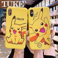 Ốp Lưng Điện Thoại Hoạt Hình Anime Pikachu TUKE Ốp Chống Sốc TPU Mềm Dễ Thương Dành Cho Samsung Galaxy J2 Prime J2 Pro 2018 J3 2015 J3 2017 J4 Plus